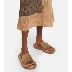 Christian Louboutin Suede Slides -Christian Louboutin Sales unnamed file 2064