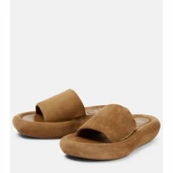 Christian Louboutin Suede Slides -Christian Louboutin Sales unnamed file 2065