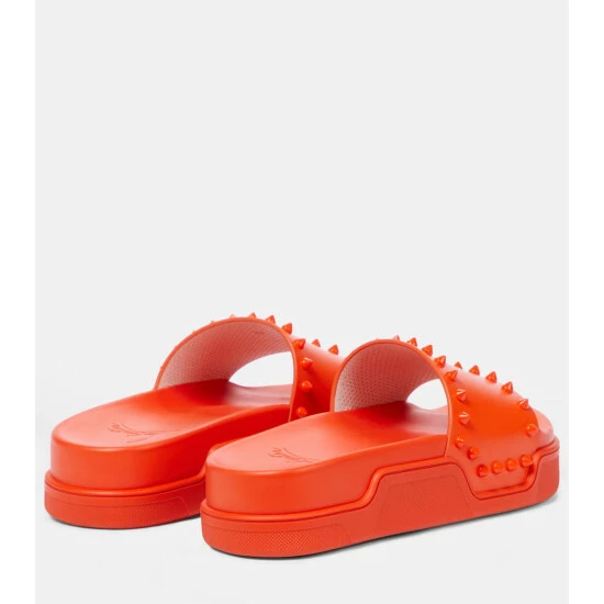 Christian Louboutin Pool Stud Slides 2 Christian Louboutin Pool Stud Slides - Image 2
