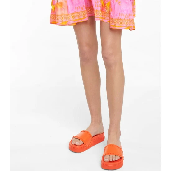 Christian Louboutin Pool Stud Slides 3 Christian Louboutin Pool Stud Slides - Image 3