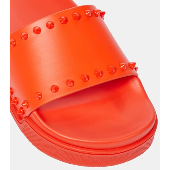 Christian Louboutin Pool Stud Slides 5 Christian Louboutin Pool Stud Slides - Image 5