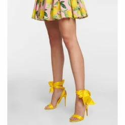 Christian Louboutin Sandale Du Désert 100 Crêpe Satin Sandals 7 Christian Louboutin Sandale Du Désert 100 Crêpe Satin Sandals -Christian Louboutin Sales unnamed file 2106