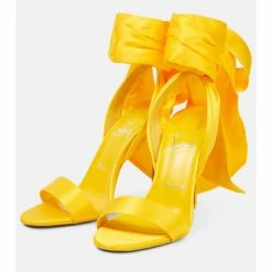 Christian Louboutin Sandale Du Désert 100 Crêpe Satin Sandals 8 Christian Louboutin Sandale Du Désert 100 Crêpe Satin Sandals -Christian Louboutin Sales unnamed file 2107
