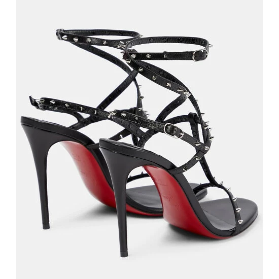 Christian Louboutin Bombina Studded Leather Sandals 2 Christian Louboutin Bombina Studded Leather Sandals - Image 2