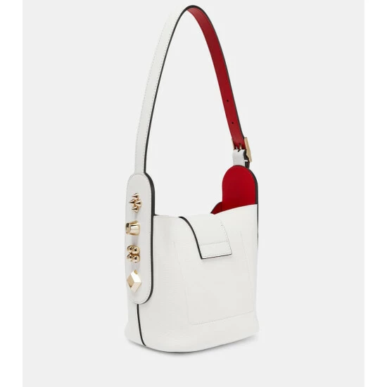 Christian Louboutin Carasky Mini Leather Bucket Bag 3 Christian Louboutin Carasky Mini Leather Bucket Bag - Image 3
