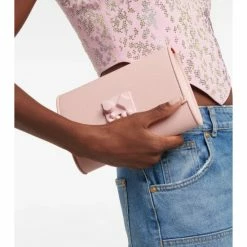 Christian Louboutin Carasky Leather Wallet On Chain