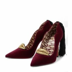 Christian Louboutin Hot Chick Embellished Velvet Pumps -Christian Louboutin Sales unnamed file 2145