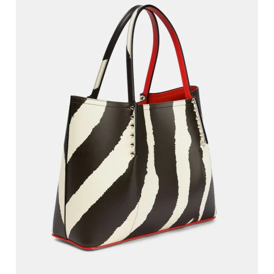 Christian Louboutin Cabarock Small Zebra-print Leather Tote 3 Christian Louboutin Cabarock Small Zebra-print Leather Tote - Image 3