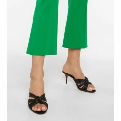 Christian Louboutin Multitaski 70 Knotted Leather Sandals -Christian Louboutin Sales unnamed file 2153