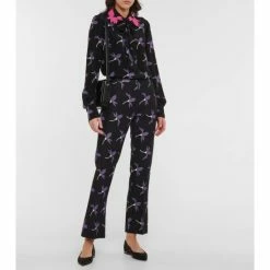 Christian Louboutin Free Hall Embellished Suede Ballet Flats