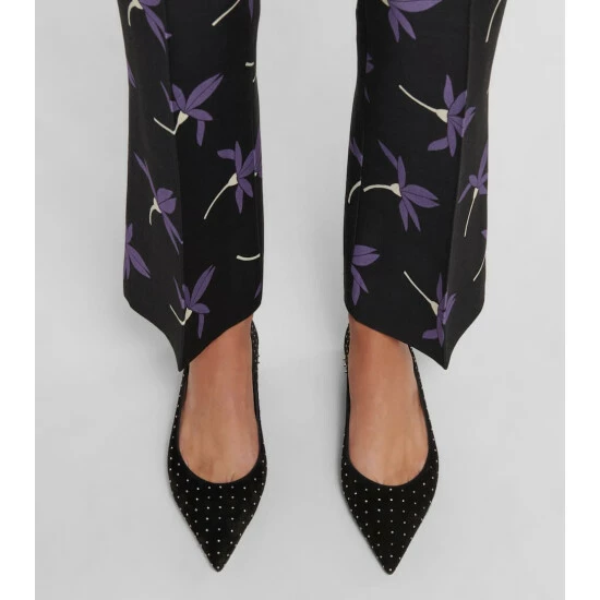 Christian Louboutin Free Hall Embellished Suede Ballet Flats 3 Christian Louboutin Free Hall Embellished Suede Ballet Flats - Image 3