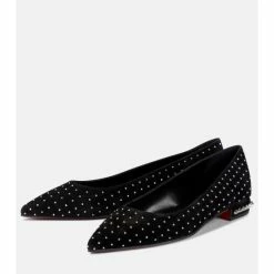 Christian Louboutin Free Hall Embellished Suede Ballet Flats 8 Christian Louboutin Free Hall Embellished Suede Ballet Flats -Christian Louboutin Sales unnamed file 2174