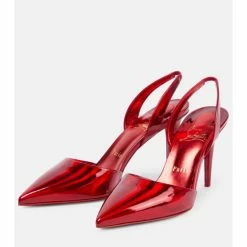 Christian Louboutin Astrid 85 Patent Leather Slingback Pumps -Christian Louboutin Sales unnamed file 2184