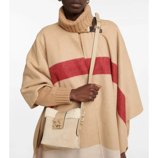 Christian Louboutin Carasky Mini Suede Bucket Bag 1 Christian Louboutin Carasky Mini Suede Bucket Bag