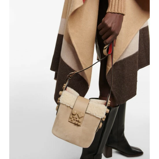 Christian Louboutin Carasky Mini Suede Bucket Bag 5 Christian Louboutin Carasky Mini Suede Bucket Bag - Image 5