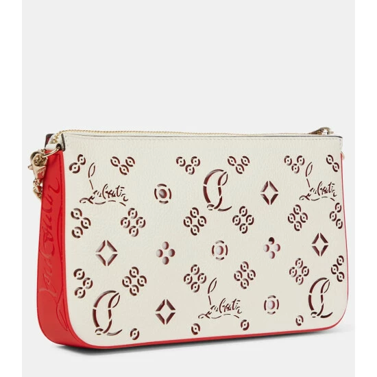 Christian Louboutin Loubila Perforated Leather Clutch 3 Christian Louboutin Loubila Perforated Leather Clutch - Image 3