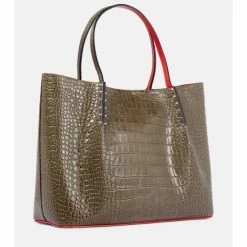 Christian Louboutin Cabarock Large Croc-effect Leather Tote -Christian Louboutin Sales unnamed file 2217