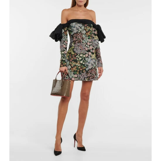 Christian Louboutin Cabata Mini Croc-effect Leather Tote 4 Christian Louboutin Cabata Mini Croc-effect Leather Tote - Image 4