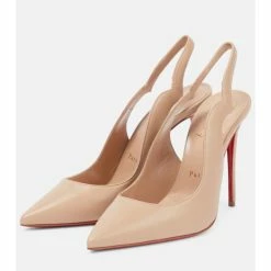 Christian Louboutin Nudes Hot Chick Leather Pumps -Christian Louboutin Sales unnamed file 225
