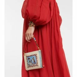 Christian Louboutin Greekaba Leather Pouch