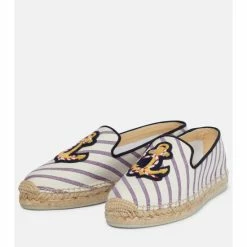 Christian Louboutin Loudmer Donna Striped Canvas Espadrilles 8 Christian Louboutin Loudmer Donna Striped Canvas Espadrilles -Christian Louboutin Sales unnamed file 2271