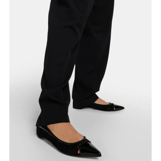 Christian Louboutin Duvettina Suede Ballet Flats 3 Christian Louboutin Duvettina Suede Ballet Flats - Image 3