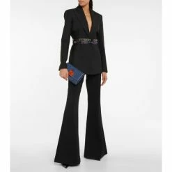 Christian Louboutin Carasky Denim And Leather Clutch 7 Christian Louboutin Carasky Denim And Leather Clutch -Christian Louboutin Sales unnamed file 2323