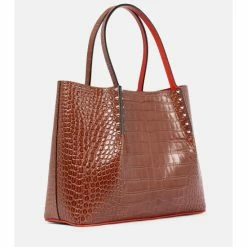 Christian Louboutin Cabarock Small Croc-effect Leather Tote -Christian Louboutin Sales unnamed file 2326