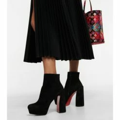 Christian Louboutin Movida 130 Suede Ankle Boots 7 Christian Louboutin Movida 130 Suede Ankle Boots -Christian Louboutin Sales unnamed file 234