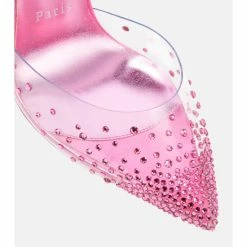 Christian Louboutin Spikaqueen 100 Embellished PVC Pumps -Christian Louboutin Sales unnamed file 2365