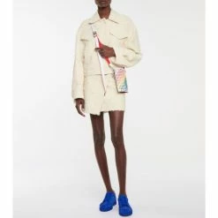 Christian Louboutin Vieira Spikes Suede Sneakers