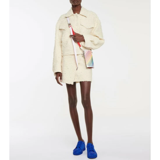 Christian Louboutin Vieira Spikes Suede Sneakers 1 Christian Louboutin Vieira Spikes Suede Sneakers