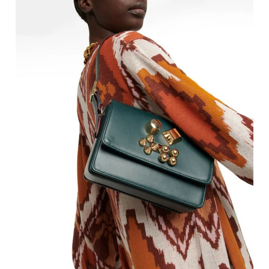 Christian Louboutin Carasky Small Leather Crossbody Bag 1 Christian Louboutin Carasky Small Leather Crossbody Bag