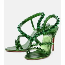 Christian Louboutin Spikita Strap 100 Leather Sandals 8 Christian Louboutin Spikita Strap 100 Leather Sandals -Christian Louboutin Sales unnamed file 2387