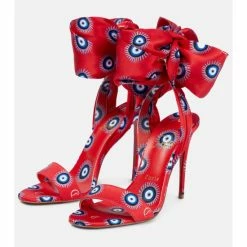 Christian Louboutin Sandale Du Désert 100 Satin Sandals 8 Christian Louboutin Sandale Du Désert 100 Satin Sandals -Christian Louboutin Sales unnamed file 2397