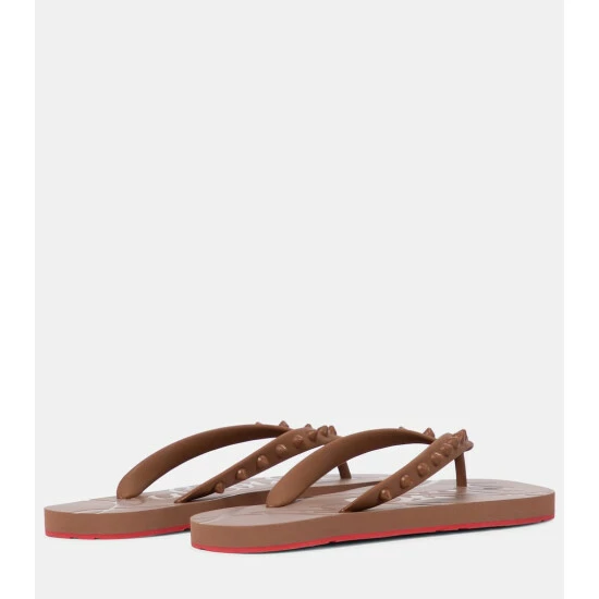 Christian Louboutin Loubi Flip Thong Sandals 2 Christian Louboutin Loubi Flip Thong Sandals - Image 2
