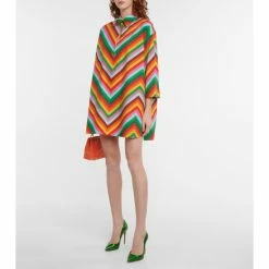 Christian Louboutin Hot Chick 100 Metallic Leather Pumps