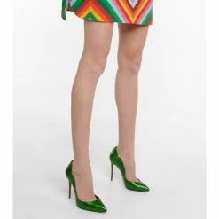 Christian Louboutin Hot Chick 100 Metallic Leather Pumps 7 Christian Louboutin Hot Chick 100 Metallic Leather Pumps -Christian Louboutin Sales unnamed file 2440