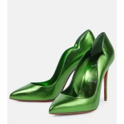 Christian Louboutin Hot Chick 100 Metallic Leather Pumps 8 Christian Louboutin Hot Chick 100 Metallic Leather Pumps -Christian Louboutin Sales unnamed file 2441