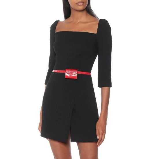 Christian Louboutin Elisa Croc-effect Leather Belt Bag 1 Christian Louboutin Elisa Croc-effect Leather Belt Bag