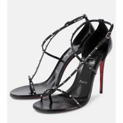 Christian Louboutin Riojana 100 Studded Leather Sandals -Christian Louboutin Sales unnamed file 2470