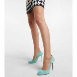 Christian Louboutin Dolly 100 Suede Pumps 7 Christian Louboutin Dolly 100 Suede Pumps -Christian Louboutin Sales unnamed file 2474