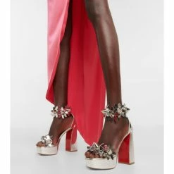 Christian Louboutin Daisy Spikes Alta Leather Sandals -Christian Louboutin Sales unnamed file 2514