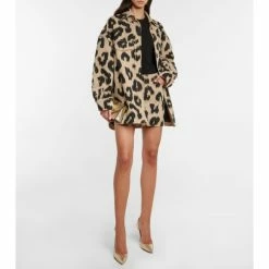 Christian Louboutin Kate Snake-effect Metallic Leather Pumps