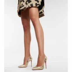 Christian Louboutin Kate Snake-effect Metallic Leather Pumps -Christian Louboutin Sales unnamed file 2519