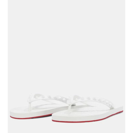 Christian Louboutin Loubi Flip Thong Sandals 4 Christian Louboutin Loubi Flip Thong Sandals - Image 4