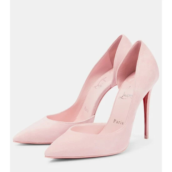 Christian Louboutin Iriza Suede Pumps 4 Christian Louboutin Iriza Suede Pumps - Image 4