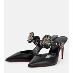 Christian Louboutin Miss Goldora 85 Embellished Mules 8 Christian Louboutin Miss Goldora 85 Embellished Mules -Christian Louboutin Sales unnamed file 2587