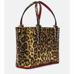 Christian Louboutin Cabata Small Leopard-print Leather Tote -Christian Louboutin Sales unnamed file 2593