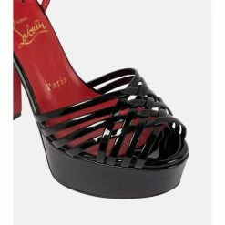 Christian Louboutin Coluna Girl 130 Platform Leather Sandals -Christian Louboutin Sales unnamed file 2599